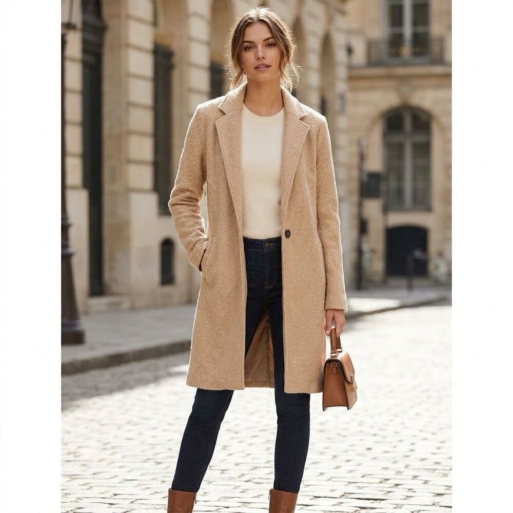 Rachel Zoe size M wool/ viscose blend midi long cardigan.